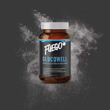 Комплекс для контролю вуглеводного обміну та апетиту FUEGO Glucowell 60 капсул - Зображення 2