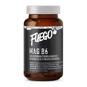 Магній цитрат + вітамін B6 FUEGO MAG B6 90 капсул