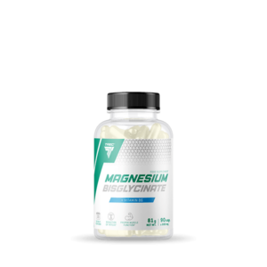 Дієтична добавка бісгліцинат магнію Trec Magnesium Bisglycinate + Vitamin B6 — 90 капсул